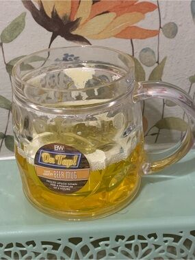 On Tap! 16 oz Clear Freezer Beer Mug